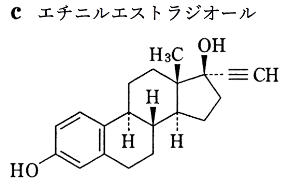 89回薬剤師国家試験問25 エチニルエストラジオールの1H-NMR